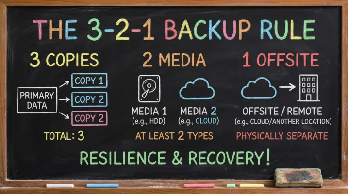 3 2 1 Backup Rule
