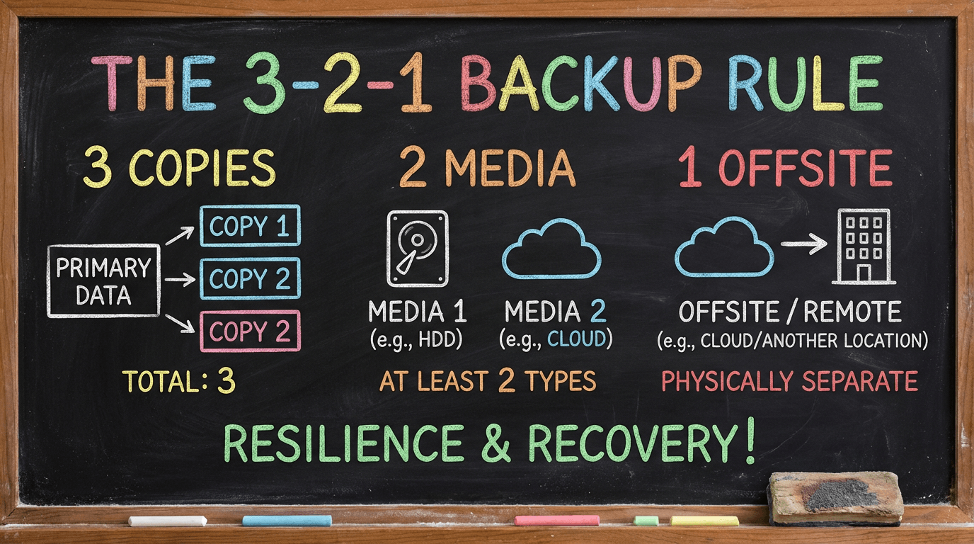 3 2 1 Backup Rule