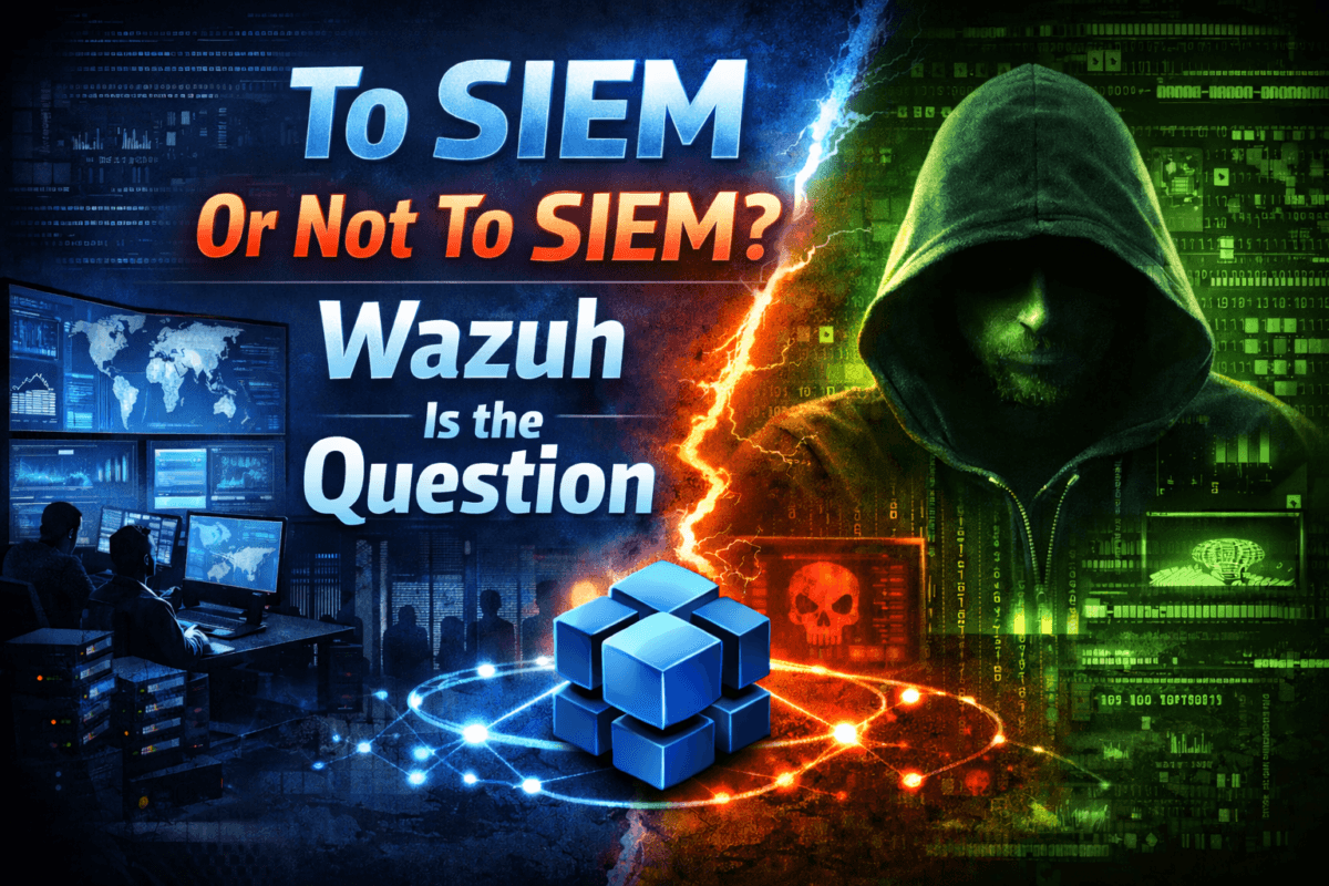 To Siem Or Not To Siem