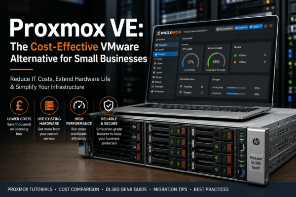 Proxmox Vs Vmware The Complete Small Business Guide To Reducing It Costs In The Uk