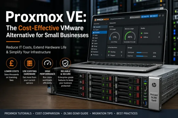 Proxmox Vs Vmware The Complete Small Business Guide To Reducing It Costs In The Uk