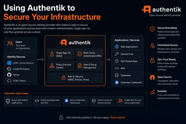 Using Authentik To Secure Your Infrastructure